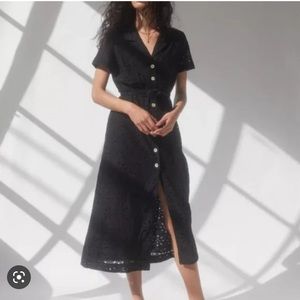 Aritzia Wilfred Shirt Dress Midi